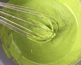 Foto langkah ke 6 dari resep Pandan Sponge Cake (cooked dough).