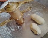 A picture of step 2 of #FM#W3#Khasta Chakli without rice flour.