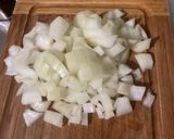 Une image de l'étape 5 de Navets et poivrons à la crème, aneth et bouillon de gambas.