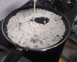 A picture of step 4 of Onion Rava Masala Dosa.