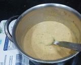 A picture of step 1 of Paneer Pakora Masala Curry.