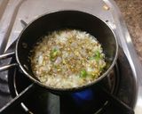 A picture of step 3 of Small millets in veg pulav shape.