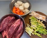 鑄鐵鍋食譜 - 滷牛腱的食譜步驟1照片