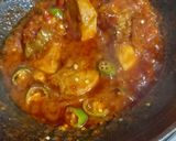 A picture of step 3 of Dhaba style chicken Karahi.