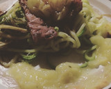 Foto del paso 5 de la receta: Zuddles con salsa Cítrica y Atún al jengibre