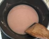 Foto langkah ke 4 dari resep Mpasi 6month tepung beras merah mix wortel dan labu siam with ub.