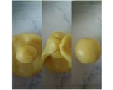Foto langkah ke 6 dari resep Bakpia Isi Kacang Hijau.