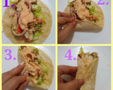 Foto del paso 5 de la receta: Wrap de pollo a la plancha