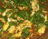 Foto langkah ke 4 dari resep Orak arik telur buncis bumbu simple.