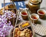 Hình bước làm 9 của món Bánh Trung Thu - Truyền Thống(Nướng Bằng Cát_ Bếp Than)