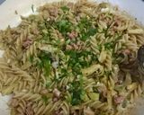 Foto do passo 13 de Fusilli com alcachofra e linguiça