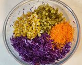 عکس مرحله 2 از دستور سالاد کلم بنفش و ذرت🥗