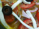 Bread and daal instant piza