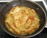 Foto del paso 7 de la receta: Tiras de pavo al curry con guisantes