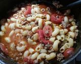 A picture of step 2 of Goulash.