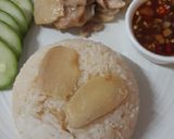 รูปขั้นตอนการทำที่ 4 ของ "ข้าวมันไก่ในหม้อหุงข้าว" Chicken Rice 🐔🍚😋