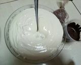 Foto langkah ke 5 dari resep Lapis Brownies Coklat Keju.