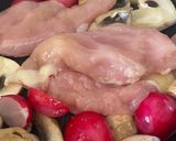 Une image de l'étape 3 de Blancs de poulet radicaux.