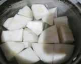 Foto del paso 2 de la receta: Hígados de pollo y puré de de calabacín