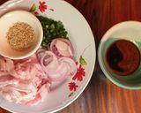 รูปขั้นตอนการทำที่ 1 ของ หมูสามชั้นสไลด์สไตล์ญี่ปุ่น