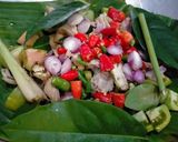 Foto langkah ke 3 dari resep Garang Asem Ati Ampela tanpa santan.