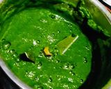 A picture of step 3 of Spinach Masala Rice Palak Masala Rice.