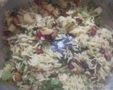 A picture of step 3 of Kashmiri Pulao.