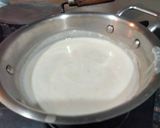 A picture of step 3 of Almond soup.