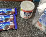 （簡單三樣材料）自製Oreo雪糕的食譜步驟1照片