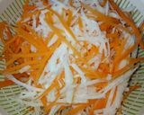 Hình bước làm 2 của món Cuốn Chay Rau Nấm