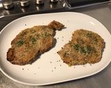 Une image de l'étape 9 de Côtes de porc marinées panées.