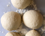 A picture of step 2 of Square chapati.