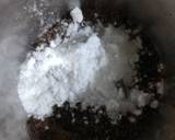 Steam chocolate biscuits cake eggless recipe step 2 photo