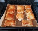 Túrós, tejfölös leveles párnácskák recept fázis 5 fotója