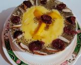 A picture of step 3 of Totapuri Mango pudding.