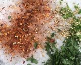 A picture of step 3 of Molli ke parathy.
