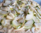 Foto del passaggio 4 della ricetta Pizza con farina di ceci e zucchini