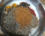 A picture of step 3 of Paneer sabzi biryani.