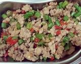 รูปขั้นตอนการทำที่ 3 ของ ผัดพริกสดถั่วฝักยาวหมูสับ สูตรโลว์คาร์บ