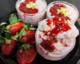 A picture of step 6 of STRAWBERRY SABUDANA KHEER /STRAWBERRY SAGO PEARLS PUDDING.