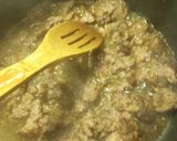 A picture of step 1 of Open-faced Sloppy Joe in Memory of my Mother.