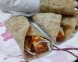 ரோடு சைடு தவா பன்னீர் பிராங்கி / wheat panner roll reciep in tamil ரெசிபி ஸ்டேப் 8 புகைப்படம்