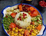 A picture of step 8 of Vegan Buddha Bowl.