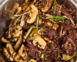 Gambar langkah 4 resipi Japchae.