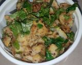 A picture of step 3 of Masala Arbi.