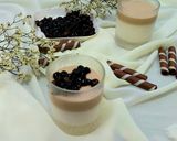 Hình bước làm 4 của món Pudding sữa, dừa, cà phê