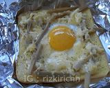 Foto langkah ke 4 dari resep Sunny Side Toast.
