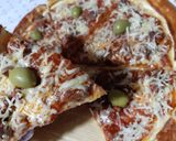 Une image de l'étape 11 de Pizza au merguez bordures fromage 🍕.