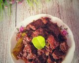 Gambar langkah 8 resipi Daging Kerbau Masak Dendeng.