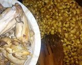 A picture of step 10 of Chicken Lobia.